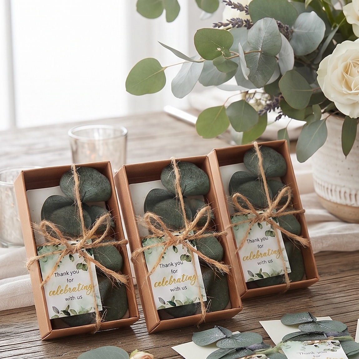 Eucalyptus Bundle Favors